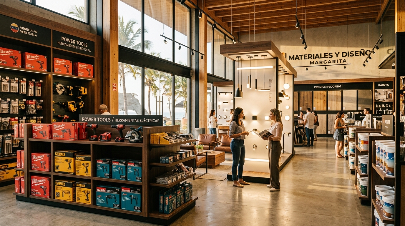 Ferreterías en Margarita: Materiales y Envíos